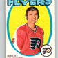 1971-72 O-Pee-Chee #205 Brent Hughes  Philadelphia Flyers  8900