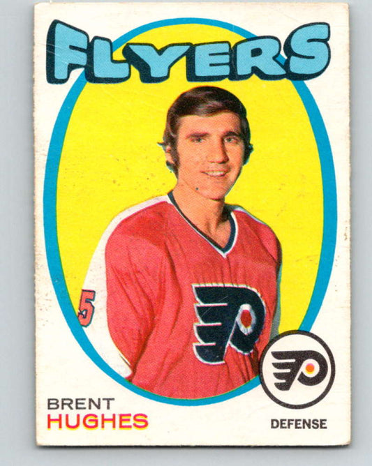 1971-72 O-Pee-Chee #205 Brent Hughes  Philadelphia Flyers  8900