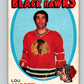 1971-72 O-Pee-Chee #212 Lou Angotti  Chicago Blackhawks  8907 Image 1