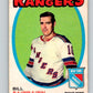 1971-72 O-Pee-Chee #215 Bill Fairbairn  RC Rookie New York Rangers  8910
