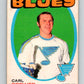 1971-72 O-Pee-Chee #222 Carl Brewer  St. Louis Blues  8917 Image 1