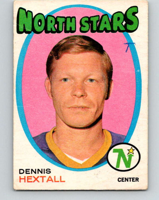1971-72 O-Pee-Chee #244 Dennis Hextall  Minnesota North Stars  8939 Image 1