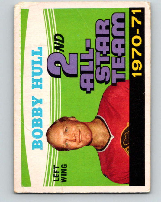 1971-72 O-Pee-Chee #261 Bobby Hull AS  Chicago Blackhawks  8956 Image 1