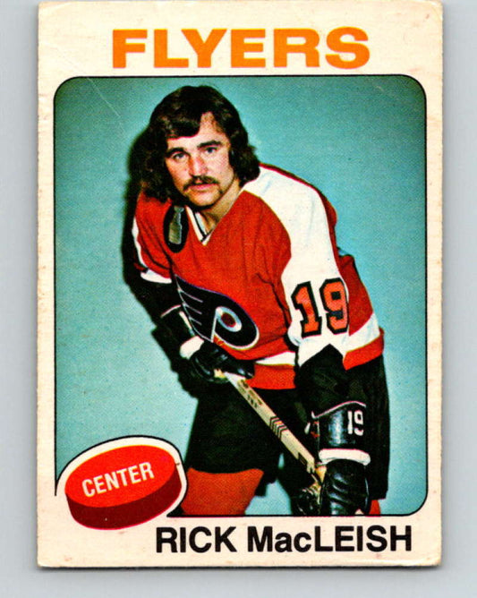 1975-76 O-Pee-Chee #20 Rick MacLeish  Philadelphia Flyers  9243