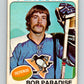 1975-76 O-Pee-Chee #21 Bob Paradise  Pittsburgh Penguins  9244