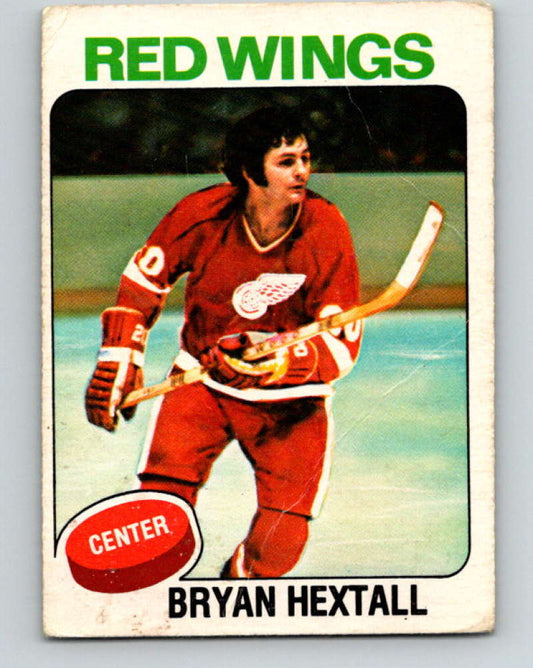 1975-76 O-Pee-Chee #26 Bryan Hextall  Detroit Red Wings  9249