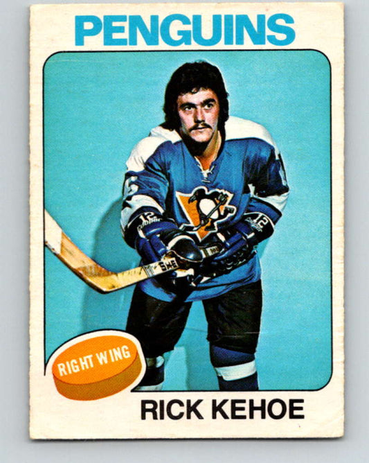 1975-76 O-Pee-Chee #39 Rick Kehoe  Pittsburgh Penguins  9262