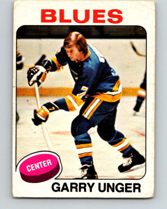 1975-76 O-Pee-Chee #40 Garry Unger  St. Louis Blues  9263