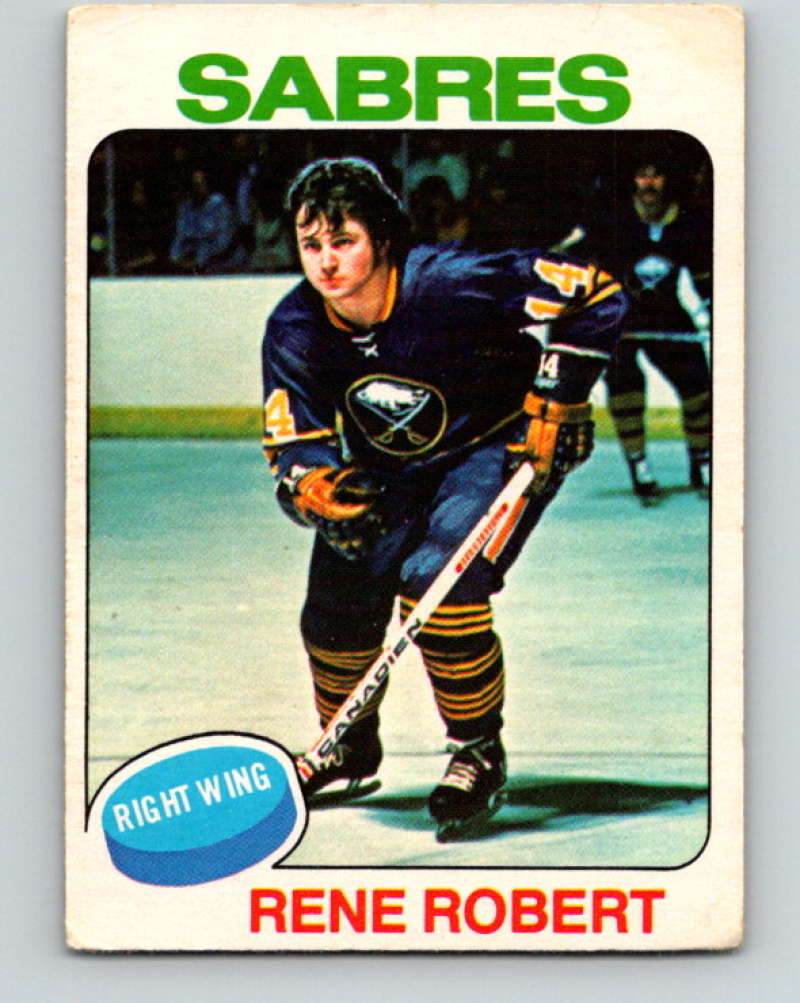 1975-76 O-Pee-Chee #46 Rene Robert  Buffalo Sabres  9269