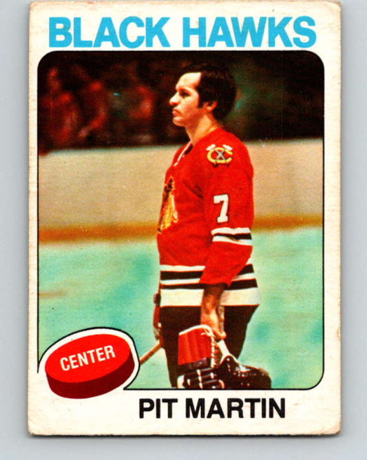 1975-76 O-Pee-Chee #48 Pit Martin  Chicago Blackhawks  9271