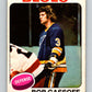 1975-76 O-Pee-Chee #58 Bob Gassoff  RC Rookie St. Louis Blues  9281