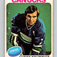 1975-76 O-Pee-Chee #60 Andre Boudrias  Vancouver Canucks  9283 Image 1