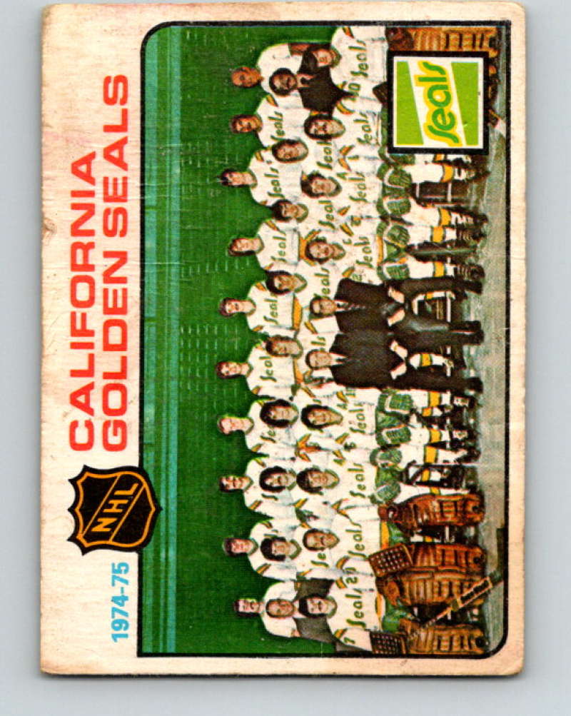 1975-76 O-Pee-Chee #82 California Golden Seals CL  California Golden Seals  9305