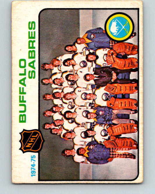 1975-76 O-Pee-Chee #83 Buffalo Sabres UER CL  Buffalo Sabres  9306