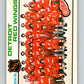 1975-76 O-Pee-Chee #87 Detroit Red Wings CL  Detroit Red Wings  9310