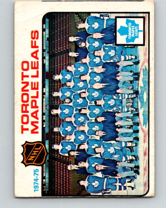1975-76 O-Pee-Chee #91 Toronto Maple Leafs CL  Toronto Maple Leafs  9314