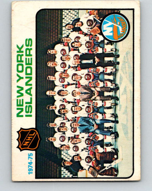 1975-76 O-Pee-Chee #92 New York Islanders CL  New York Islanders  9315