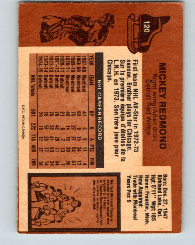 1975-76 O-Pee-Chee #121 John Marks  Chicago Blackhawks  9344