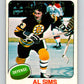 1975-76 O-Pee-Chee #136 Al Sims  Boston Bruins  9359