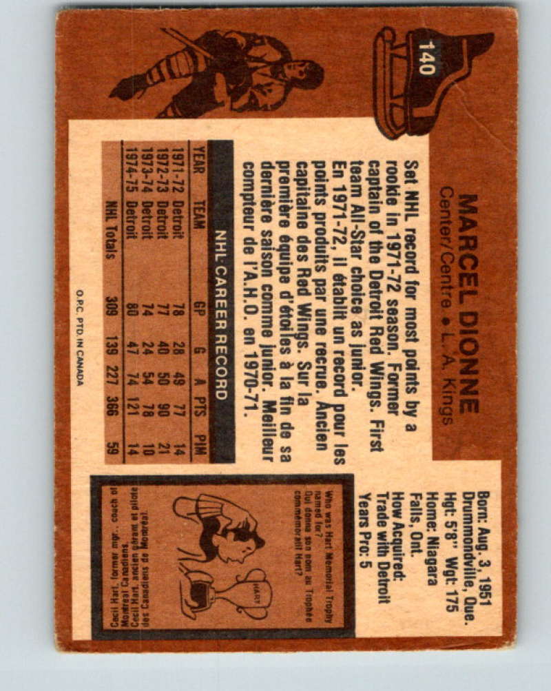 1975-76 O-Pee-Chee #141 Jean-Guy Lagace  Kansas City Scouts  9364