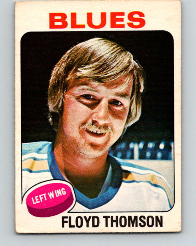 1975-76 O-Pee-Chee #149 Floyd Thomson  St. Louis Blues  9372
