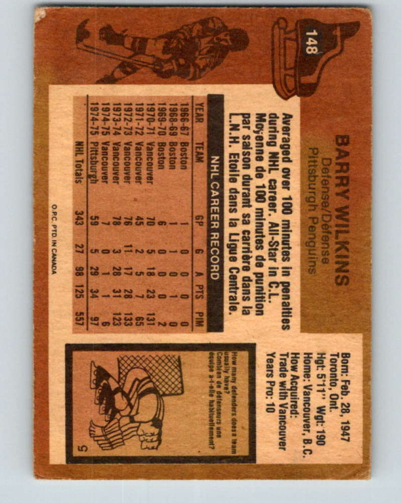 1975-76 O-Pee-Chee #149 Floyd Thomson  St. Louis Blues  9372
