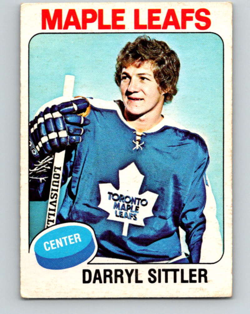 1975-76 O-Pee-Chee #150 Darryl Sittler  Toronto Maple Leafs  9373