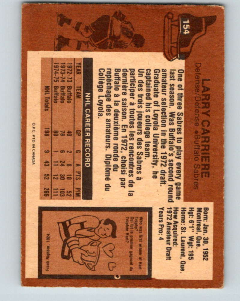 1975-76 O-Pee-Chee #155 Andre Savard  Boston Bruins  9378