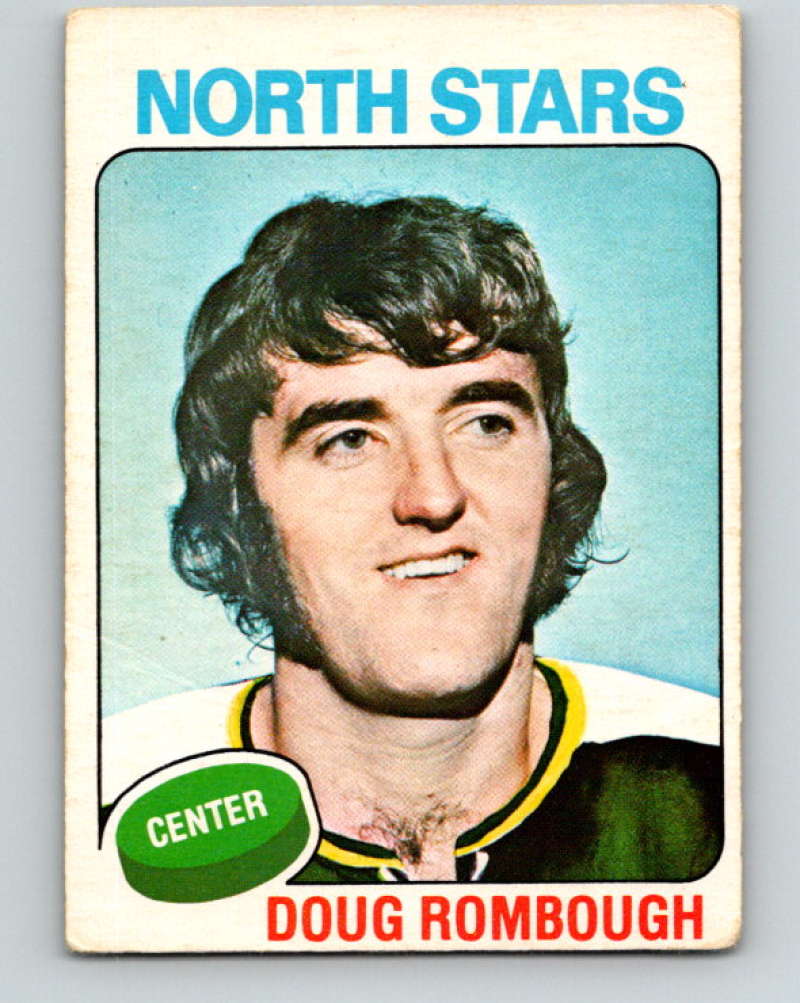 1975-76 O-Pee-Chee #161 Doug Rombough  Minnesota North Stars  9384