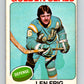 1975-76 O-Pee-Chee #174 Len Frig  California Golden Seals  9397 Image 1