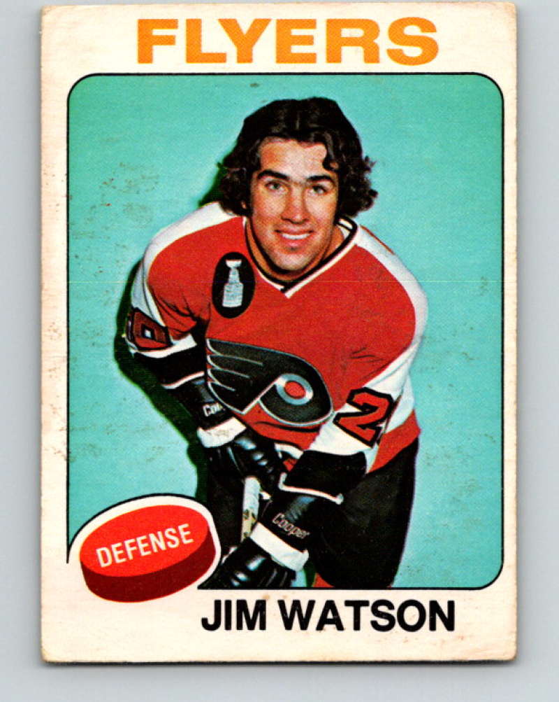1975-76 O-Pee-Chee #202 Jim Watson  Philadelphia Flyers  9425
