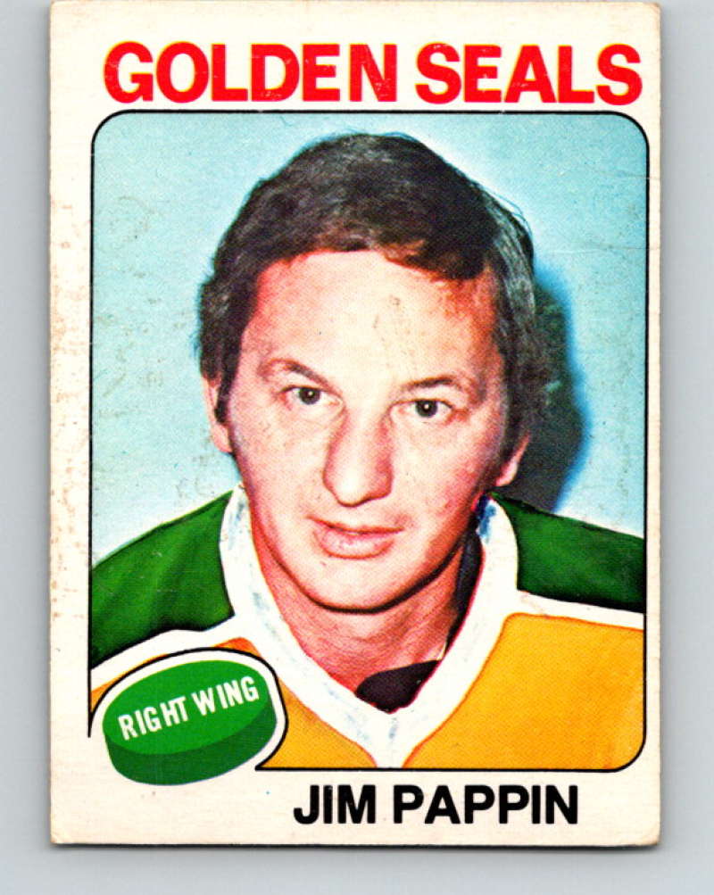 1975-76 O-Pee-Chee #234 Jim Pappin  California Golden Seals  9457 Image 1