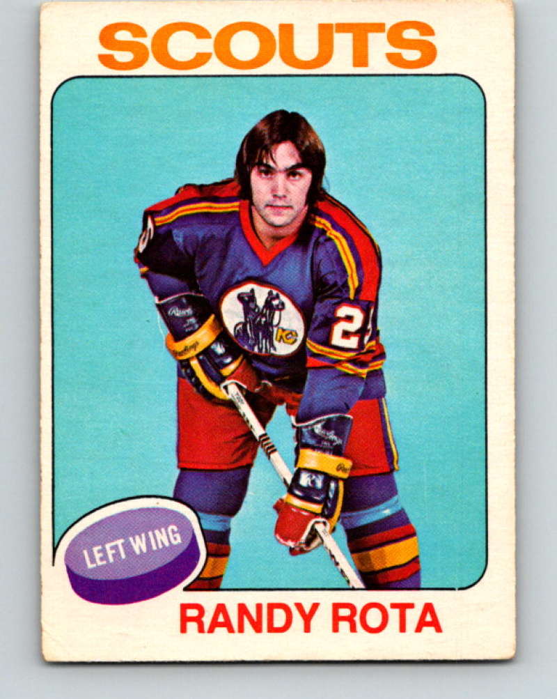 1975-76 O-Pee-Chee #237 Randy Rota  Kansas City Scouts  9460