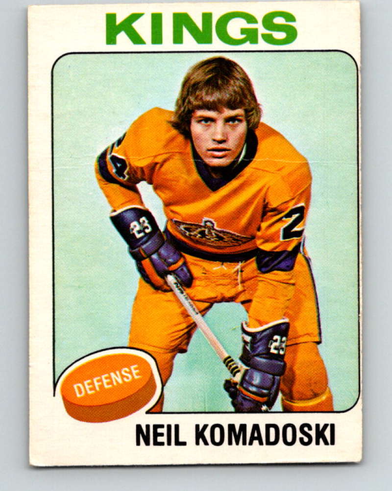 1975-76 O-Pee-Chee #238 Neil Komadoski  Los Angeles Kings  9461 Image 1