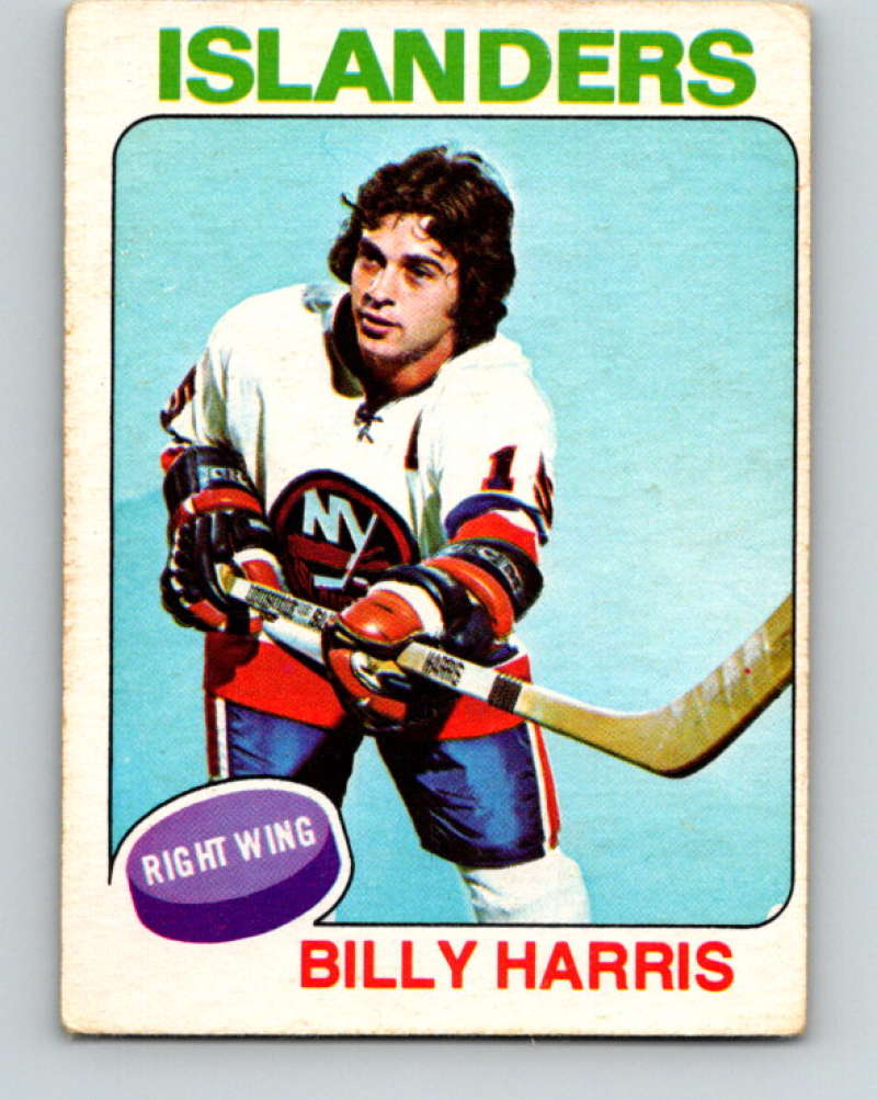 1975-76 O-Pee-Chee #242 Billy Harris  New York Islanders  9465 Image 1