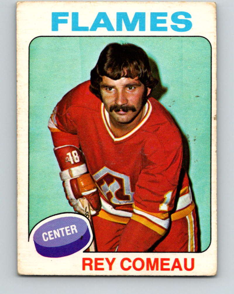 1975-76 O-Pee-Chee #248 Rey Comeau  Atlanta Flames  9471 Image 1