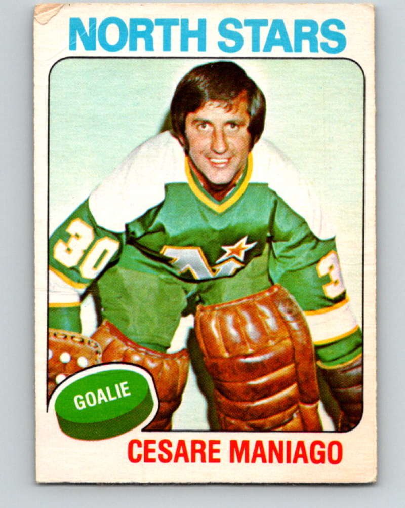 1975-76 O-Pee-Chee #261 Cesare Maniago  Minnesota North Stars  9488