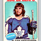 1975-76 O-Pee-Chee #265 Blaine Stoughton  Toronto Maple Leafs  9492