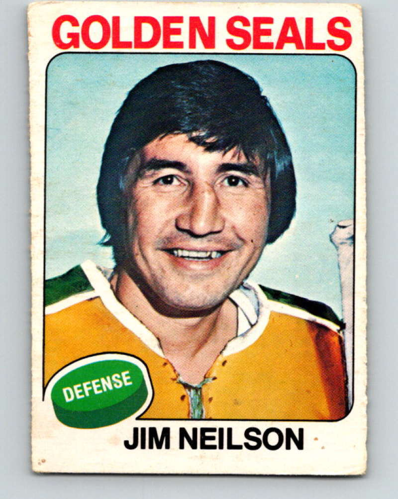 1975-76 O-Pee-Chee #270 Jim Neilson  California Golden Seals  9498 Image 1