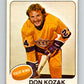 1975-76 O-Pee-Chee #276 Don Kozak  Los Angeles Kings  9504