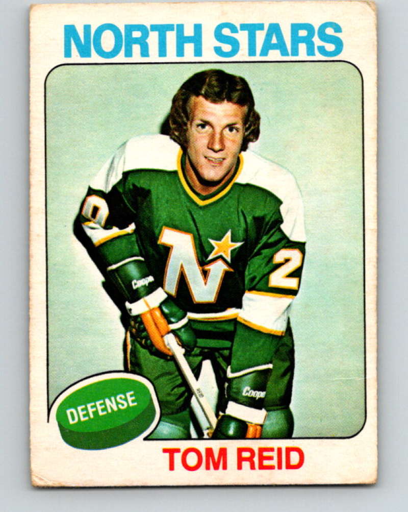 1975-76 O-Pee-Chee #277 Tom Reid  Minnesota North Stars  9505 Image 1