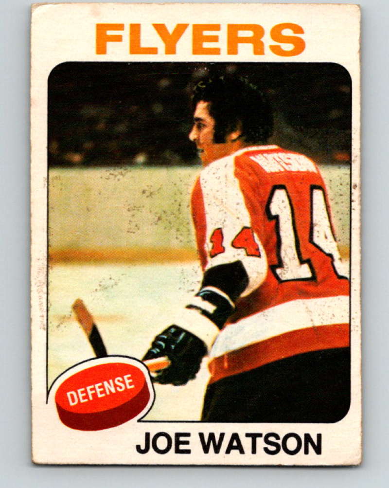 1975-76 O-Pee-Chee #281 Joe Watson  Philadelphia Flyers  9509 Image 1
