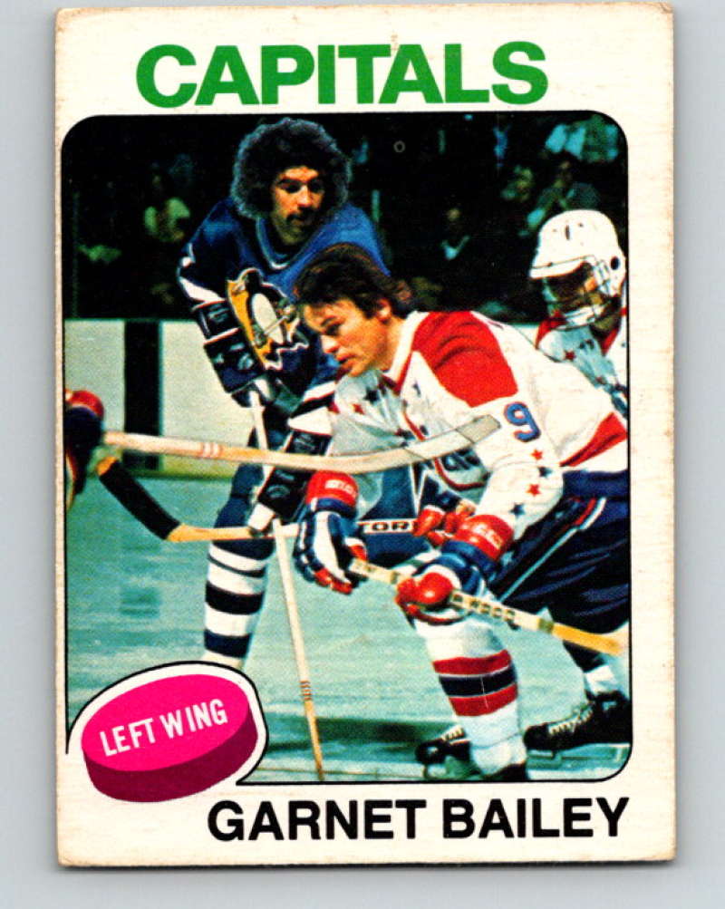 1975-76 O-Pee-Chee #284 Ace Bailey  Washington Capitals  9512