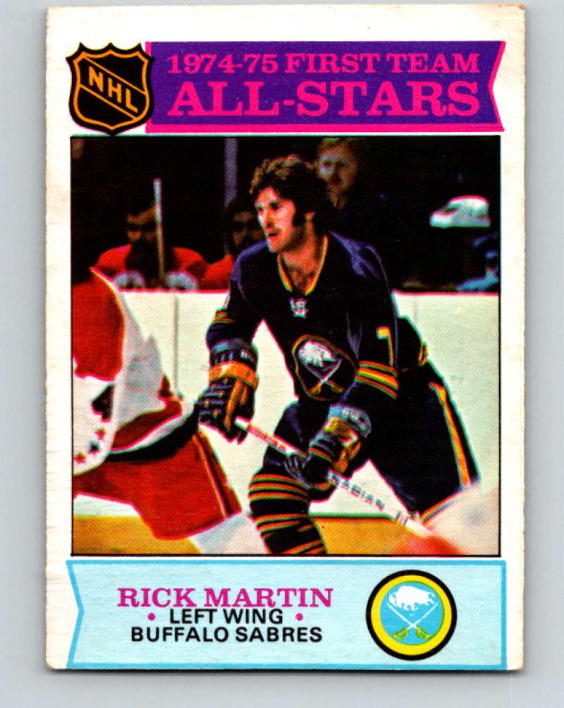 1975-76 O-Pee-Chee #289 Rick Martin AS  Buffalo Sabres  9517