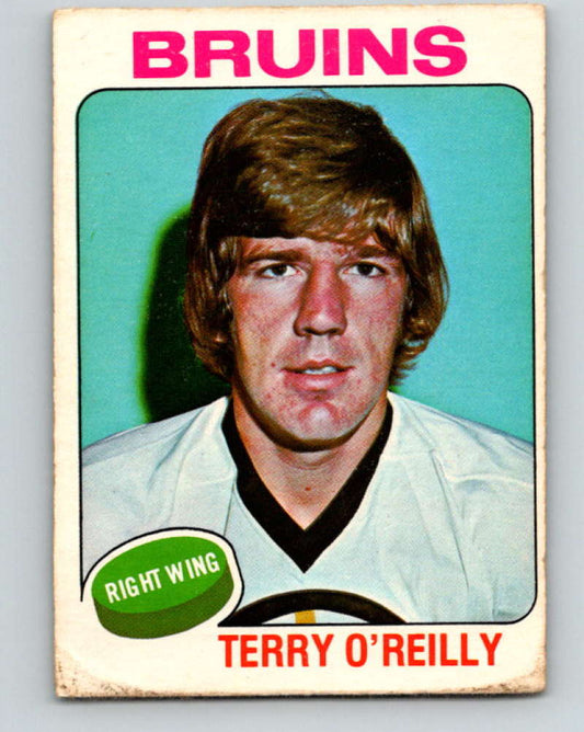 1975-76 O-Pee-Chee #301 Terry O'Reilly  Boston Bruins  9529