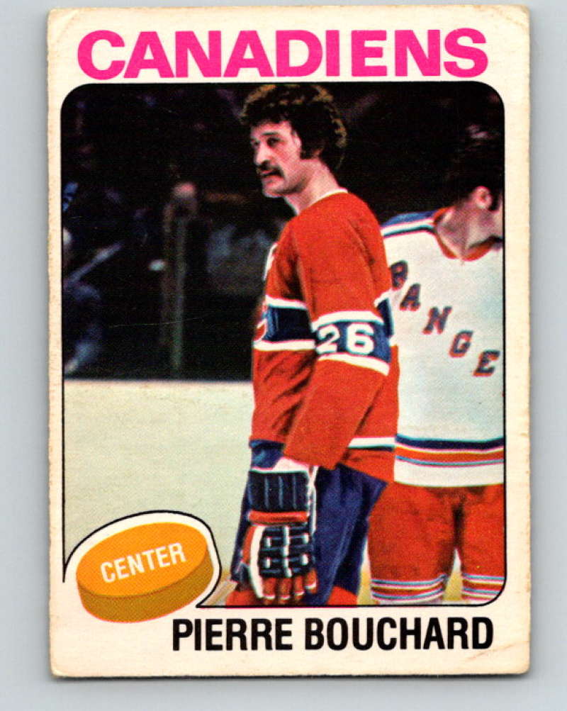 1975-76 O-Pee-Chee #304 Pierre Bouchard  Montreal Canadiens  9532 Image 1