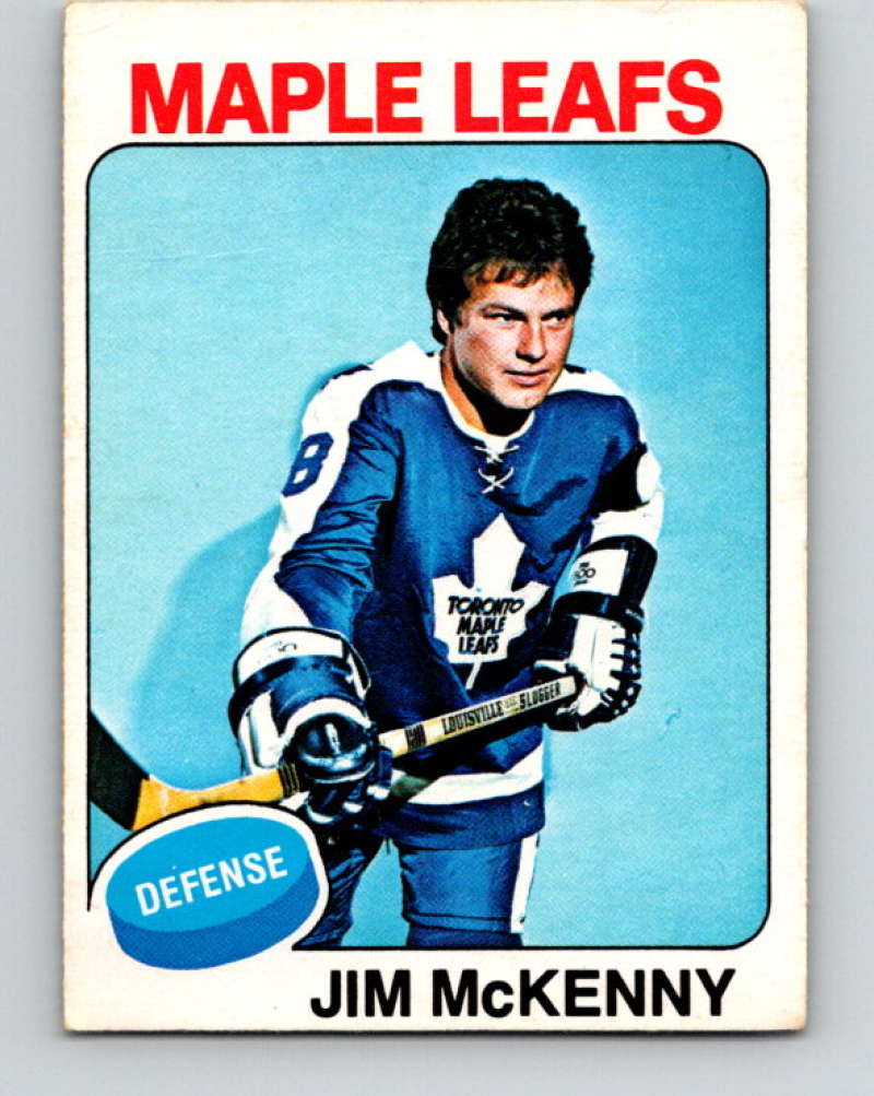 1975-76 O-Pee-Chee #311 Jim McKenny  Toronto Maple Leafs  9539