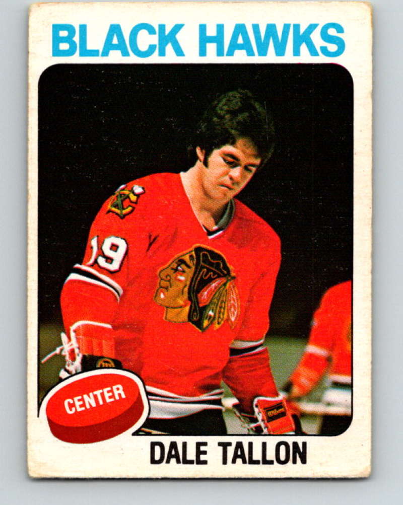 1975-76 O-Pee-Chee #351 Dale Tallon  Chicago Blackhawks  9579 Image 1