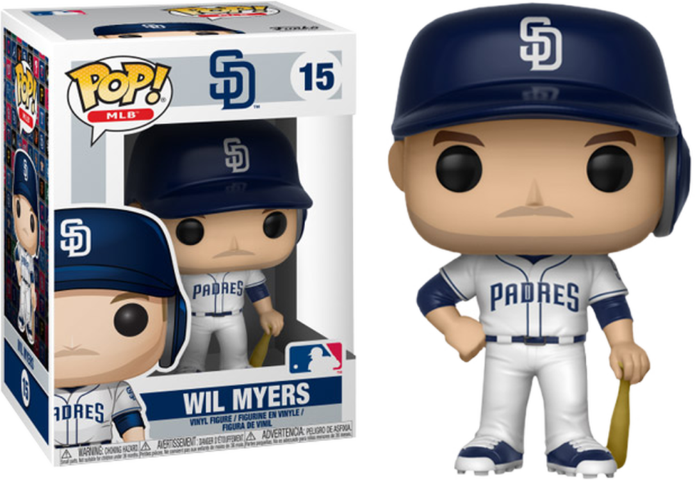 Funko Pop - 15 MLB Wil Myers San Diego Padres Vinyl Figure Image 1