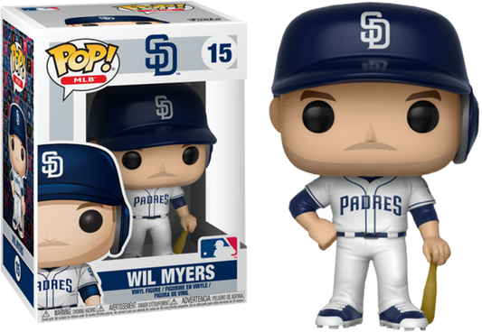 Funko Pop - 15 MLB Wil Myers San Diego Padres Vinyl Figure Image 1